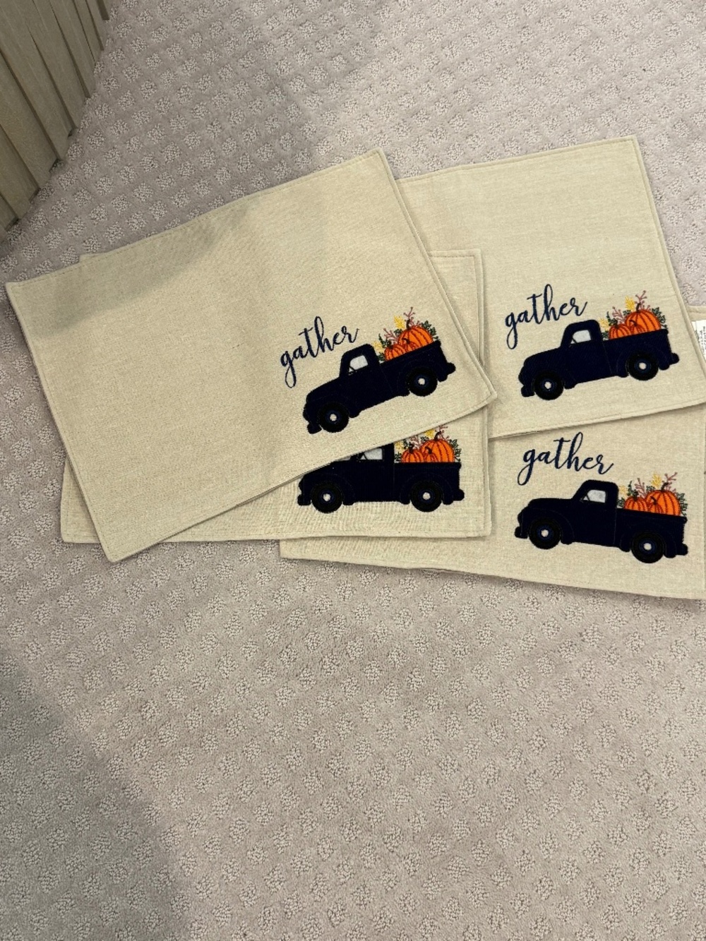 Autumn Essence Place Mats Set of 4, NWT